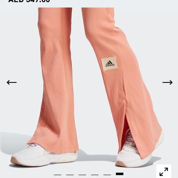 Lounge Ribbed Flared Pants - Picture 5 of 10